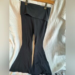 Aerie OG Fold Over Hi Rise Super Flare Size Small Short